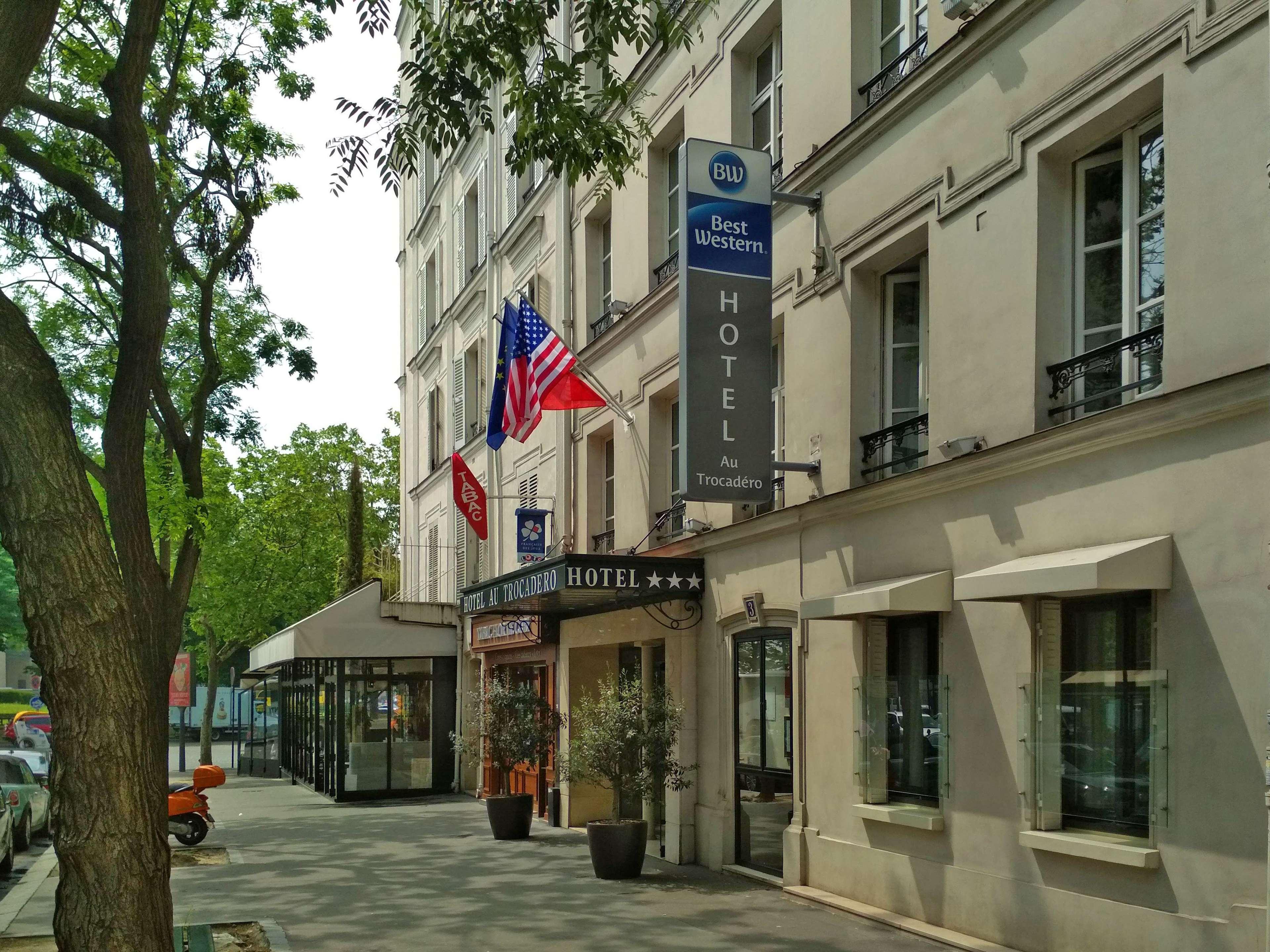 Best Western Au Trocadero Paryż Zewnętrze zdjęcie